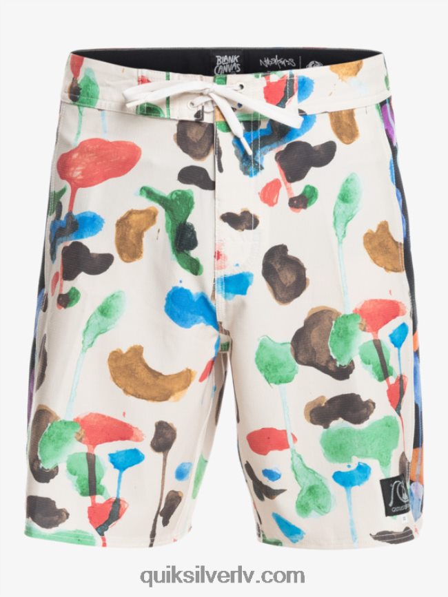 vīriešiem Quiksilver hempstretch oriģināls arch blank canvas 18 boardšorti natas kaupas - bērzs 88064R1822