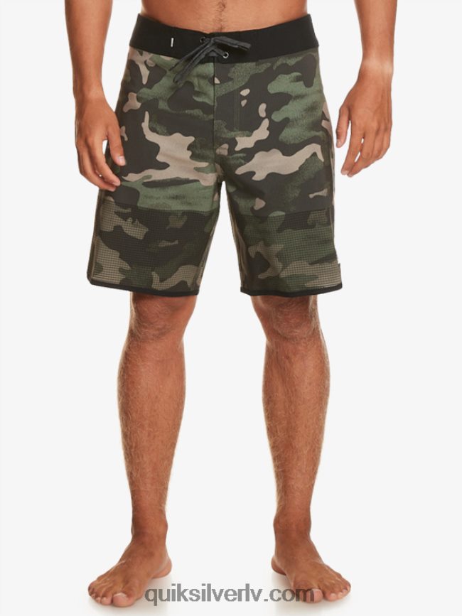 vīriešiem Quiksilver highlite ķemmīšgliemeņu 19 dēļu šorti asfalts 88064R22