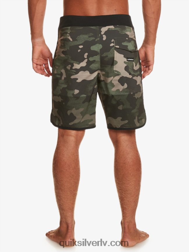vīriešiem Quiksilver highlite ķemmīšgliemeņu 19 dēļu šorti asfalts 88064R22