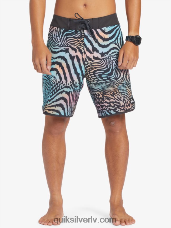 vīriešiem Quiksilver highlite ķemmīšgliemeņu 19 dēļu šorti asfalts 88064R28