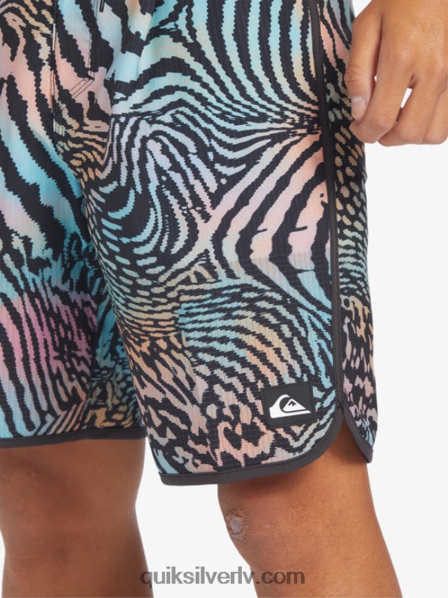 vīriešiem Quiksilver highlite ķemmīšgliemeņu 19 dēļu šorti asfalts 88064R28