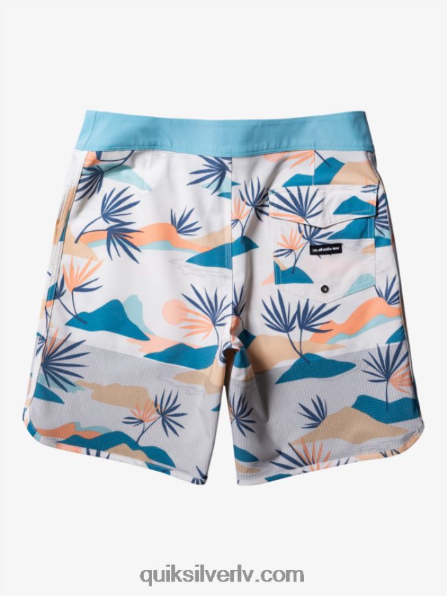 vīriešiem Quiksilver highlite ķemmīšgliemeņu 19 dēļu šorti bērzs 88064R29
