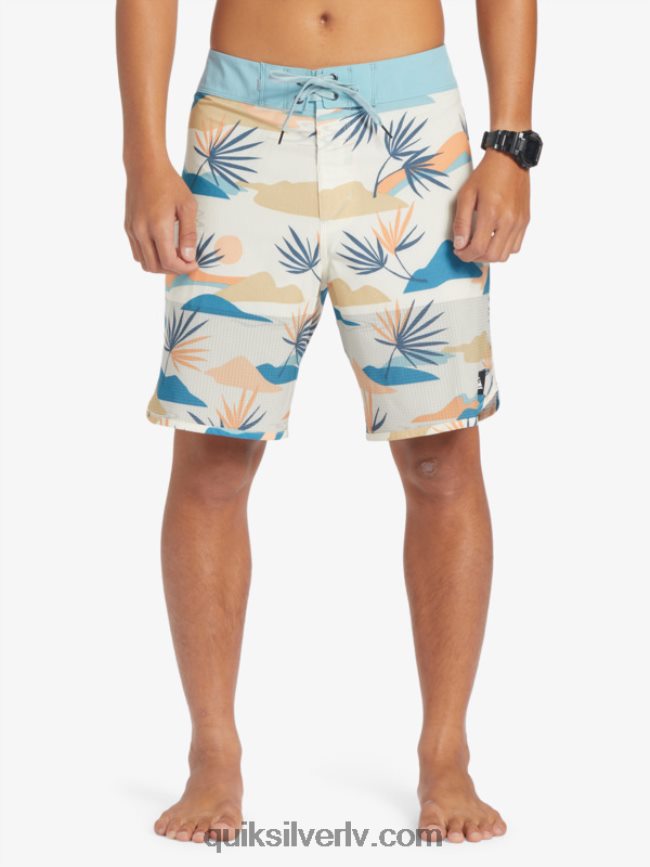 vīriešiem Quiksilver highlite ķemmīšgliemeņu 19 dēļu šorti bērzs 88064R29