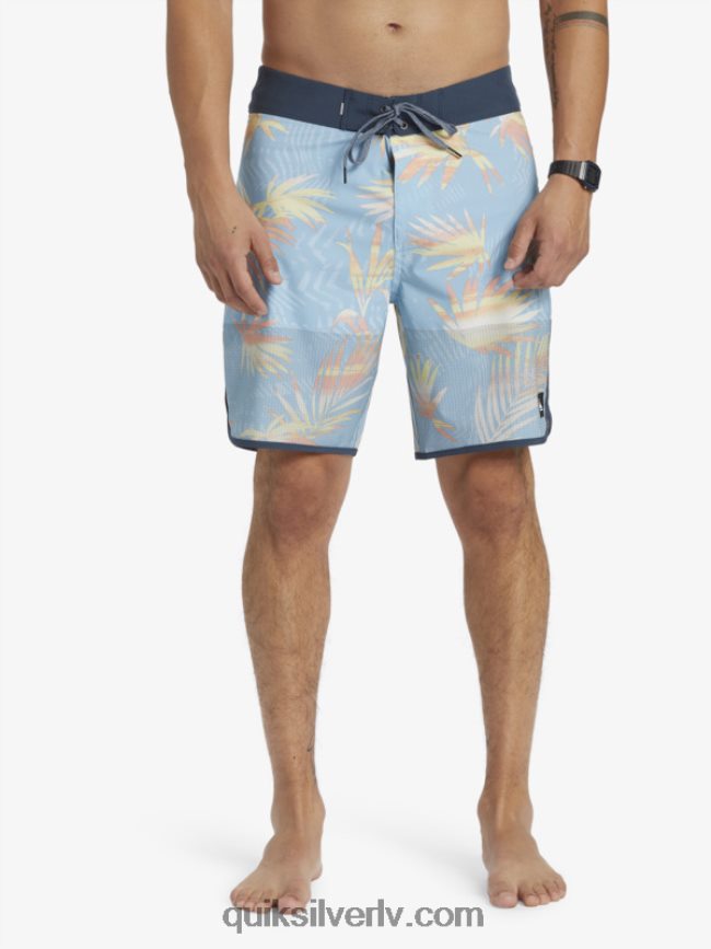 vīriešiem Quiksilver highlite ķemmīšgliemeņu 19 dēļu šorti debesu zils 88064R34