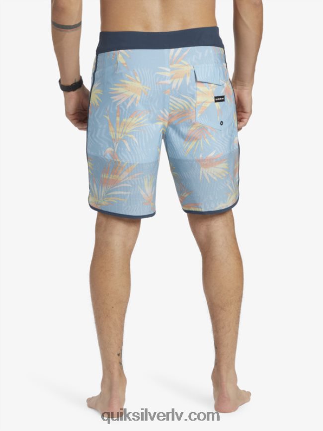 vīriešiem Quiksilver highlite ķemmīšgliemeņu 19 dēļu šorti debesu zils 88064R34