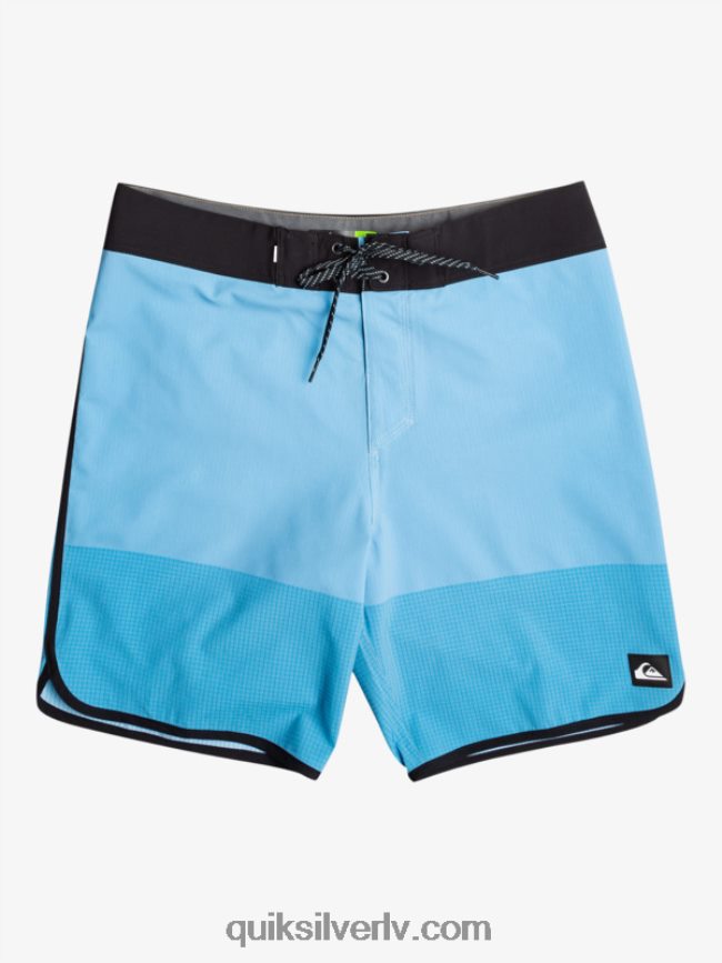 vīriešiem Quiksilver highlite ķemmīšgliemeņu 19 dēļu šorti debeszils zils 88064R17