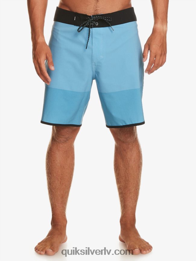vīriešiem Quiksilver highlite ķemmīšgliemeņu 19 dēļu šorti debeszils zils 88064R17