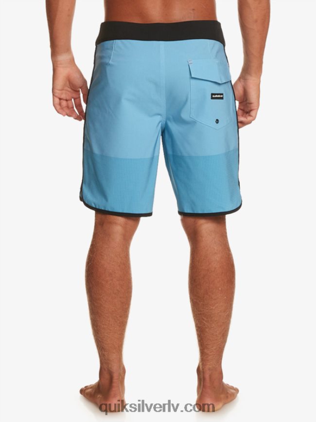 vīriešiem Quiksilver highlite ķemmīšgliemeņu 19 dēļu šorti debeszils zils 88064R17