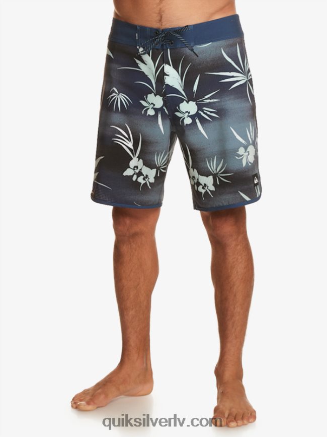 vīriešiem Quiksilver highlite ķemmīšgliemeņu 19 dēļu šorti jūras akadēmija 88064R20