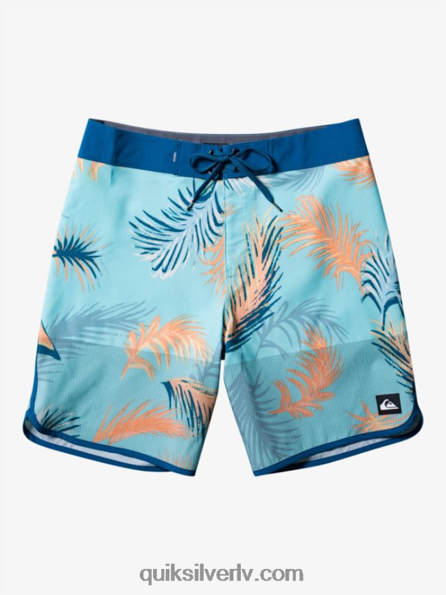 vīriešiem Quiksilver highlite ķemmīšgliemeņu 19 dēļu šorti marokas zils 88064R27