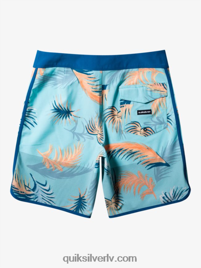 vīriešiem Quiksilver highlite ķemmīšgliemeņu 19 dēļu šorti marokas zils 88064R27