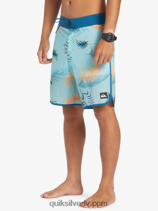 vīriešiem Quiksilver highlite ķemmīšgliemeņu 19 dēļu šorti marokas zils 88064R27