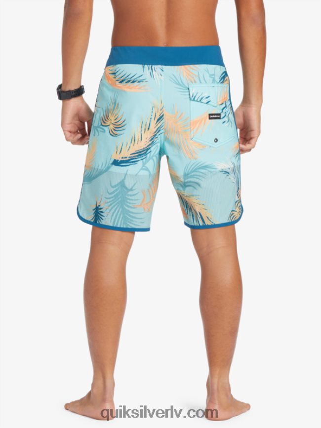 vīriešiem Quiksilver highlite ķemmīšgliemeņu 19 dēļu šorti marokas zils 88064R27