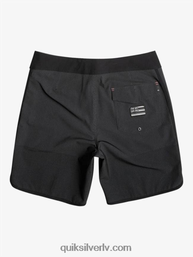 vīriešiem Quiksilver highlite ķemmīšgliemeņu 19 dēļu šorti melns 88064R21