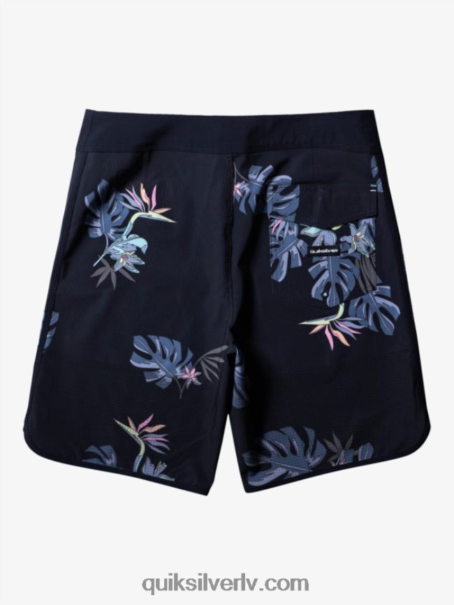 vīriešiem Quiksilver highlite ķemmīšgliemeņu 19 dēļu šorti melns 88064R24