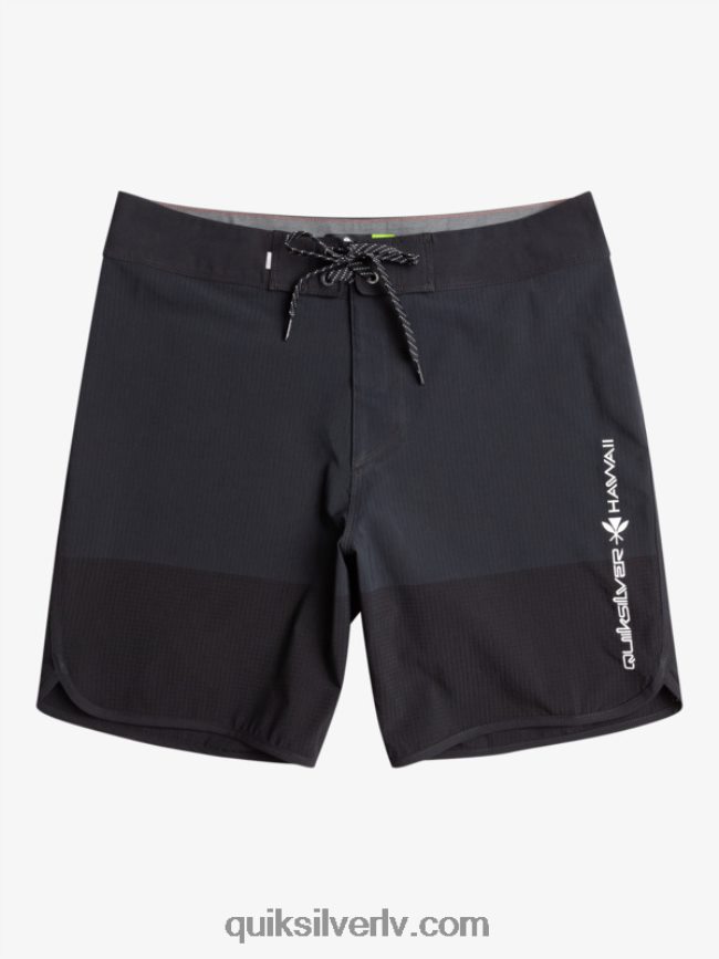 vīriešiem Quiksilver highlite ķemmīšgliemeņu 19 dēļu šorti melns 88064R37