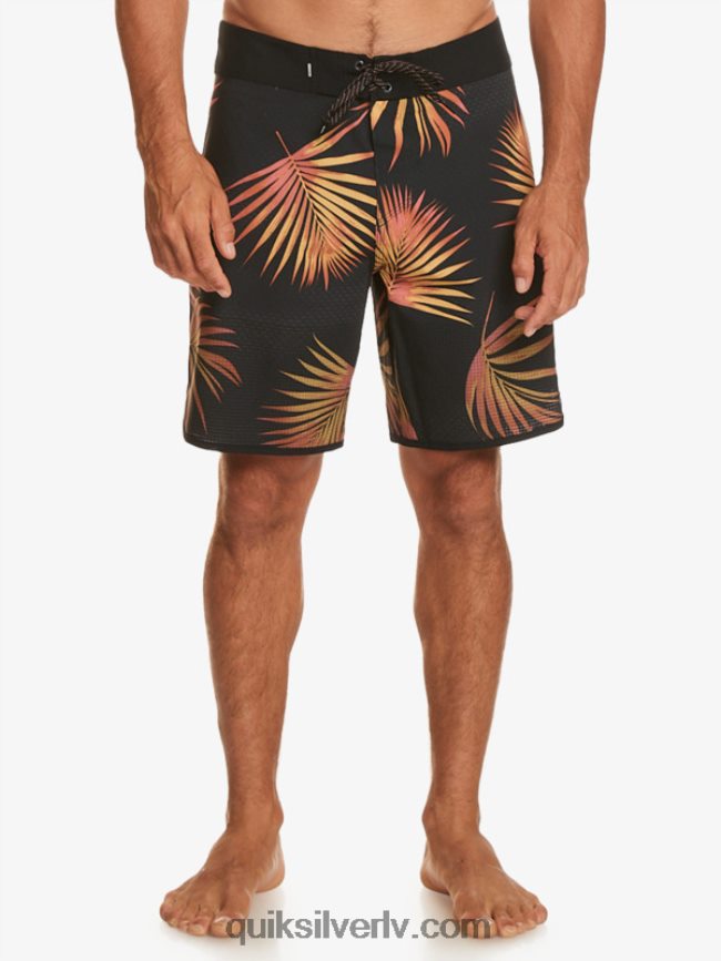 vīriešiem Quiksilver highlite ķemmīšgliemeņu 19 dēļu šorti minerālu sarkans 88064R23