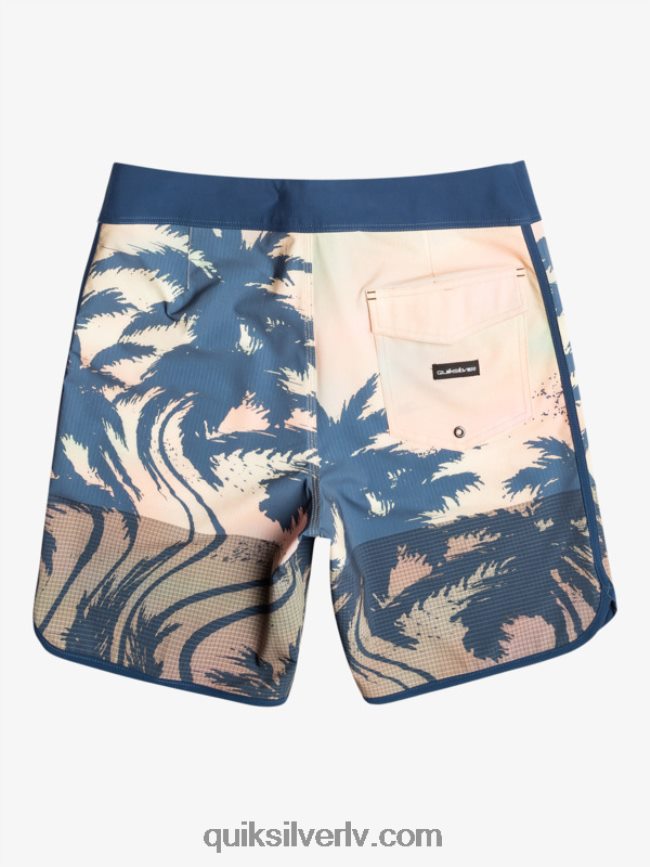 vīriešiem Quiksilver highlite ķemmīšgliemeņu 19 dēļu šorti pasteļa tirkīza 88064R18