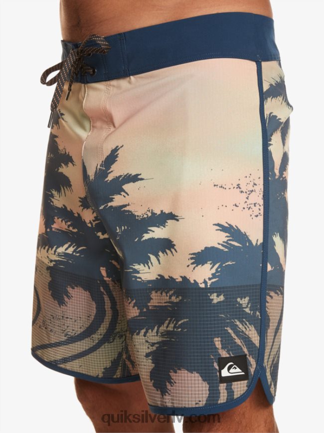 vīriešiem Quiksilver highlite ķemmīšgliemeņu 19 dēļu šorti pasteļa tirkīza 88064R18
