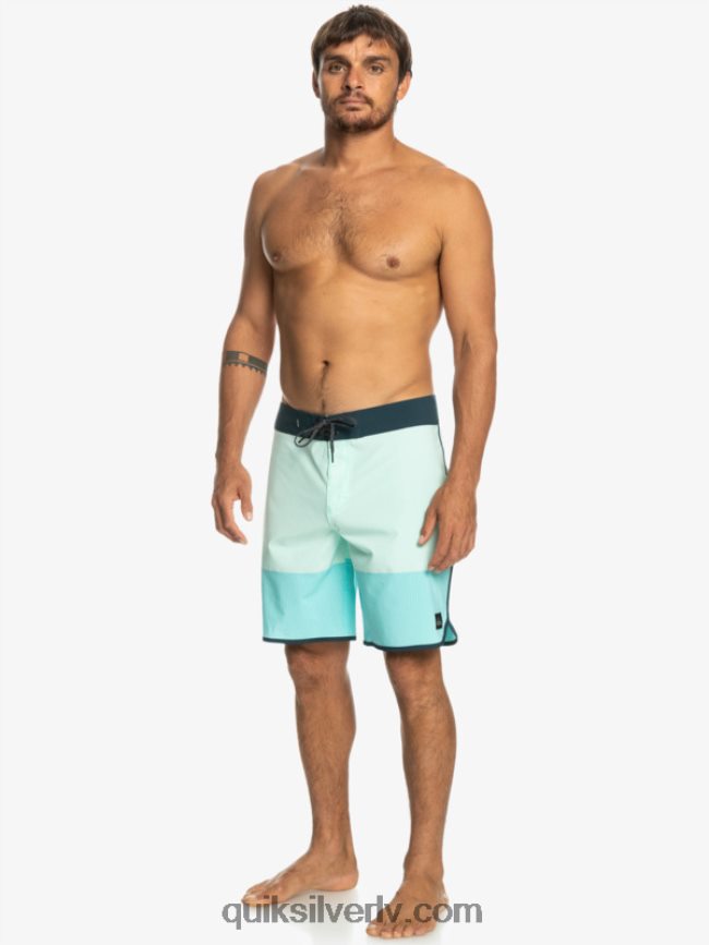 vīriešiem Quiksilver highlite ķemmīšgliemeņu 19 dēļu šorti pludmales stikls 88064R35