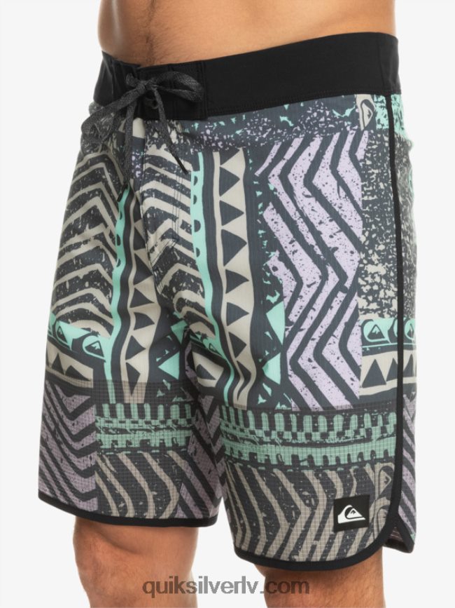 vīriešiem Quiksilver highlite ķemmīšgliemeņu 19 dēļu šorti pusnakts flote 88064R36