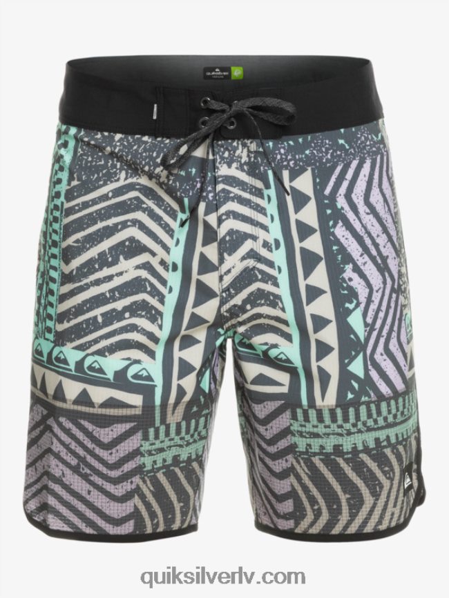 vīriešiem Quiksilver highlite ķemmīšgliemeņu 19 dēļu šorti pusnakts flote 88064R36