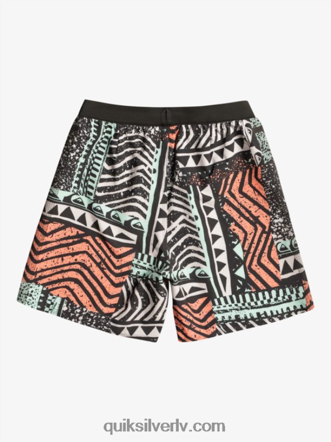 vīriešiem Quiksilver highlite omni short 17 volleys pelēka violeta 88064R808