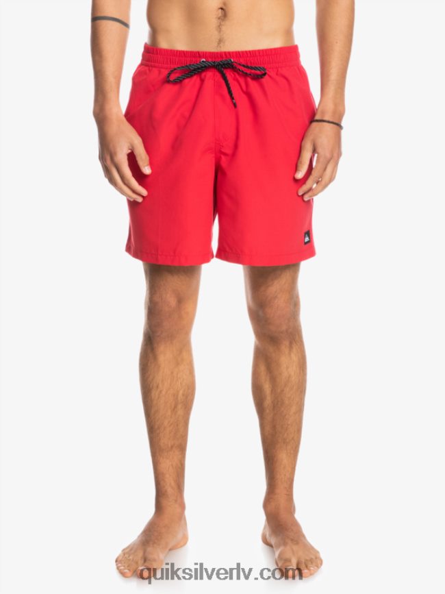 vīriešiem Quiksilver ikdienā 17 zalves augsta riska sarkans 88064R618