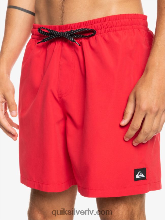 vīriešiem Quiksilver ikdienā 17 zalves augsta riska sarkans 88064R618