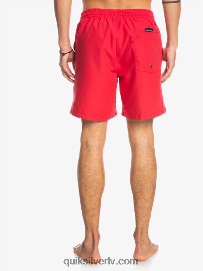 vīriešiem Quiksilver ikdienā 17 zalves augsta riska sarkans 88064R618