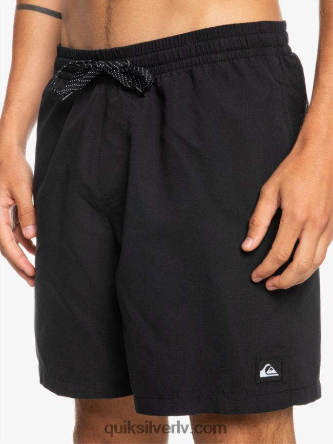 vīriešiem Quiksilver ikdienā 17 zalves melns 88064R619