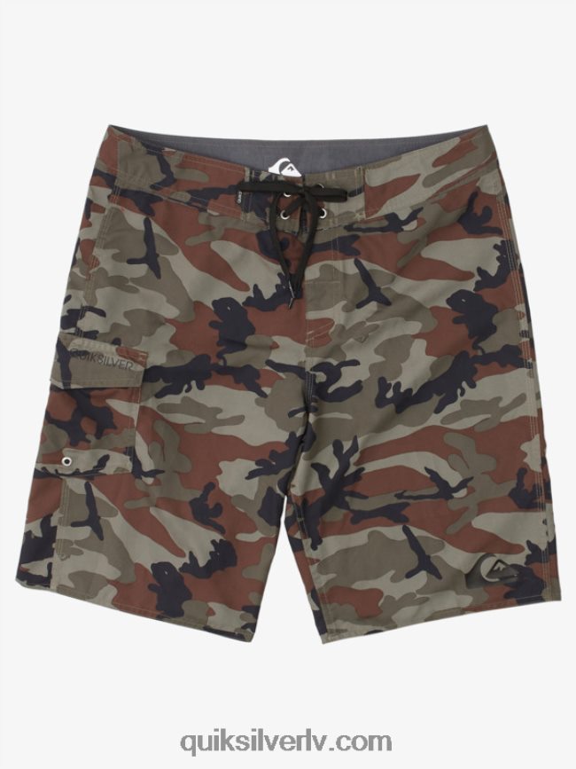 vīriešiem Quiksilver ikdienā 21 dēļu šorti amazon kamoflāža 88064R1540