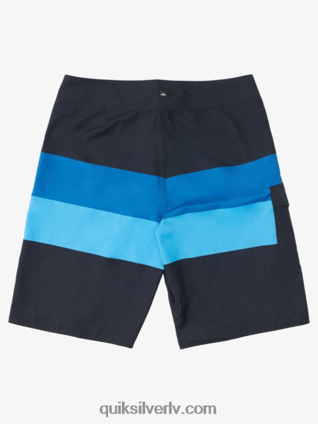 vīriešiem Quiksilver ikdienā 21 dēļu šorti melnā amazon 21 svītra 88064R1541
