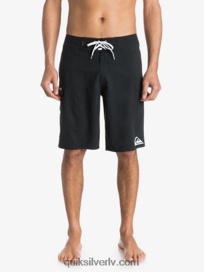 vīriešiem Quiksilver ikdienā 21 dēļu šorti melns 88064R1536