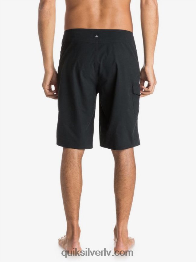 vīriešiem Quiksilver ikdienā 21 dēļu šorti melns 88064R1536