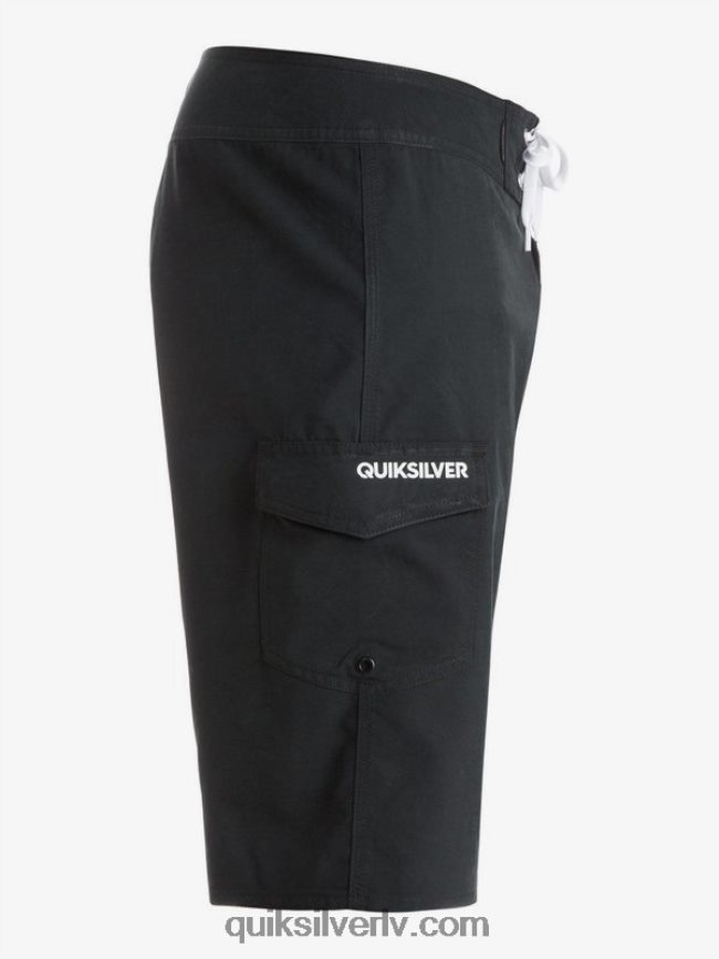 vīriešiem Quiksilver ikdienā 21 dēļu šorti melns 88064R1536