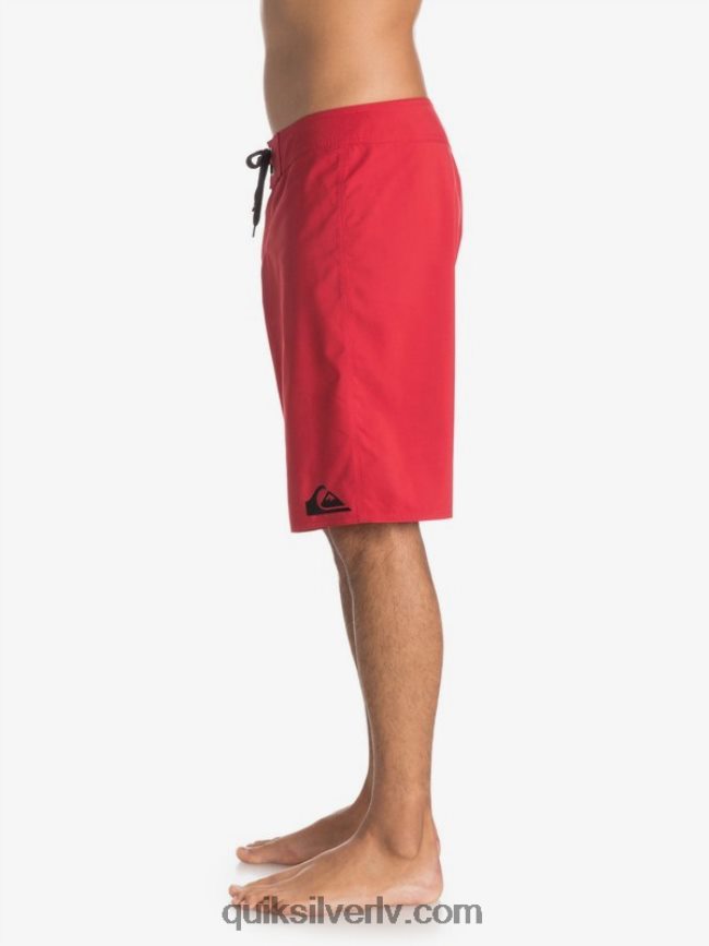 vīriešiem Quiksilver ikdienā 21 dēļu šorti ātri sarkans 88064R1543