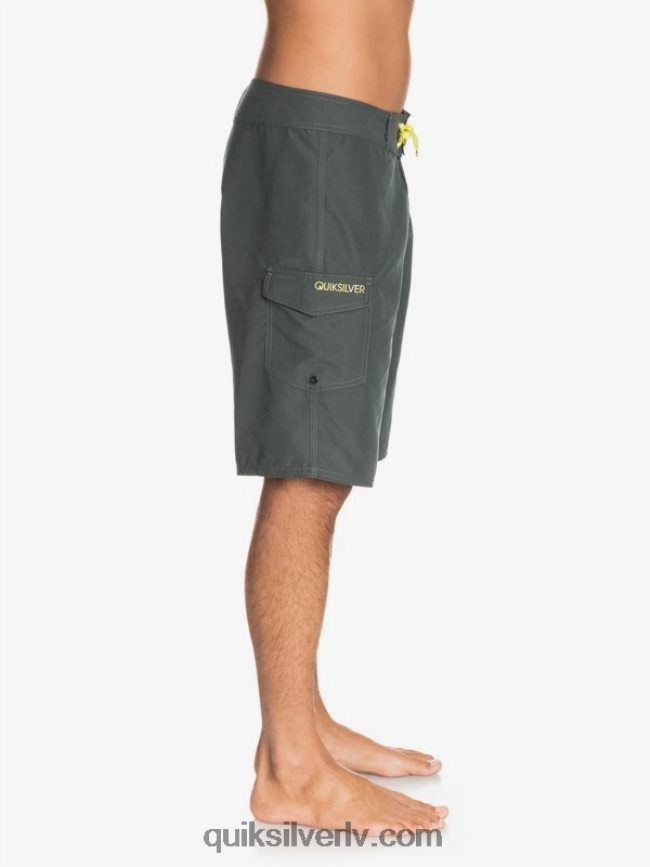 vīriešiem Quiksilver ikdienā 21 dēļu šorti tumša ēna 88064R1537