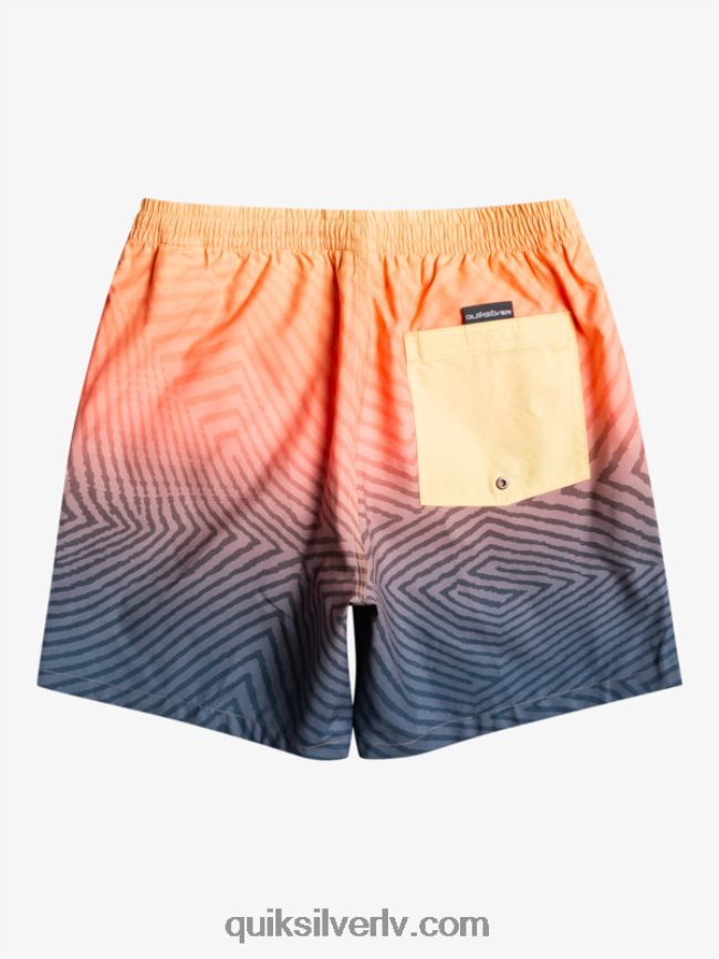 vīriešiem Quiksilver ikdienas deformēts logo 17 zalves pusnakts flote 88064R1179