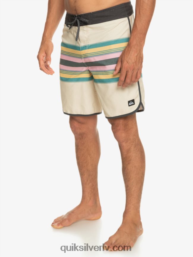 vīriešiem Quiksilver ikdienas ķemmīšgliemene 19 dēļu šorti bērzs 88064R767