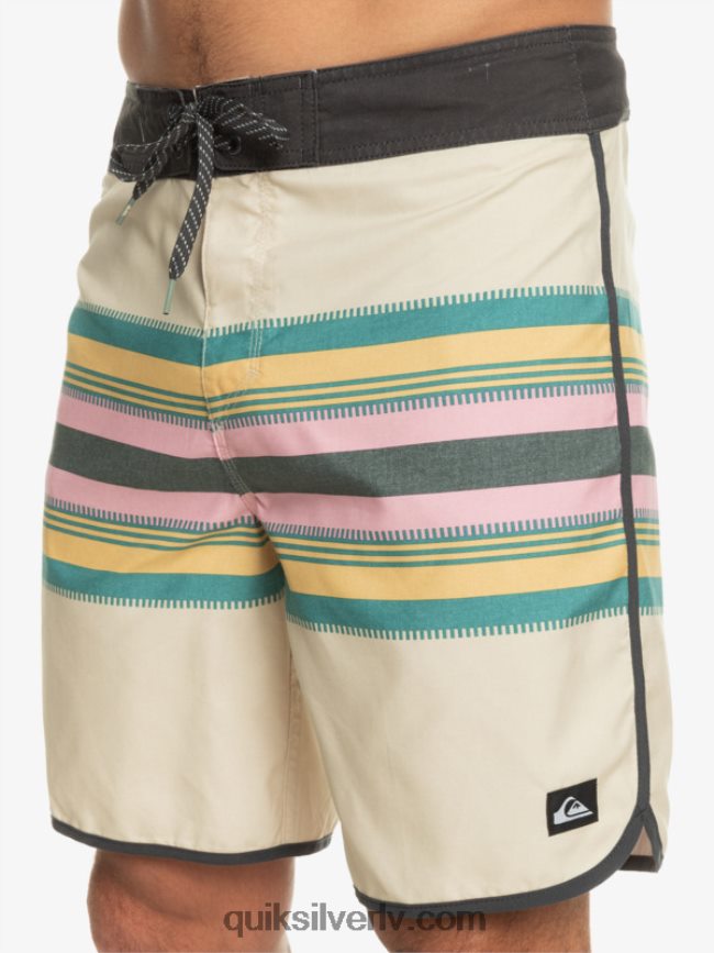 vīriešiem Quiksilver ikdienas ķemmīšgliemene 19 dēļu šorti bērzs 88064R767