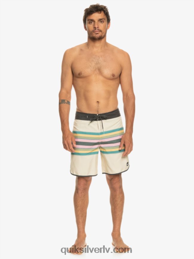 vīriešiem Quiksilver ikdienas ķemmīšgliemene 19 dēļu šorti bērzs 88064R767