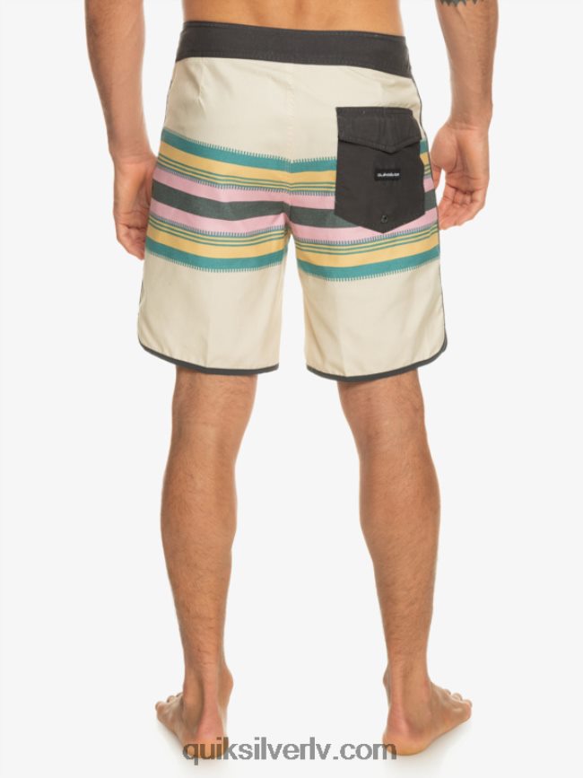 vīriešiem Quiksilver ikdienas ķemmīšgliemene 19 dēļu šorti bērzs 88064R767