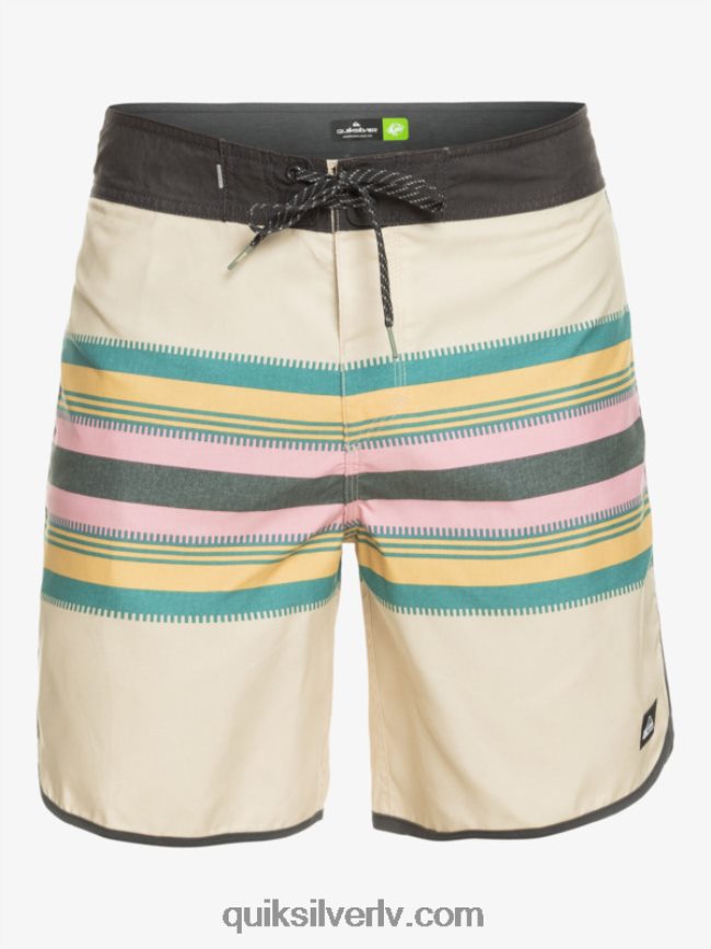 vīriešiem Quiksilver ikdienas ķemmīšgliemene 19 dēļu šorti bērzs 88064R767
