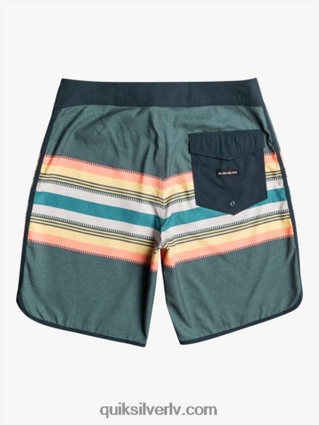 vīriešiem Quiksilver ikdienas ķemmīšgliemene 19 dēļu šorti jūras žakete 88064R768