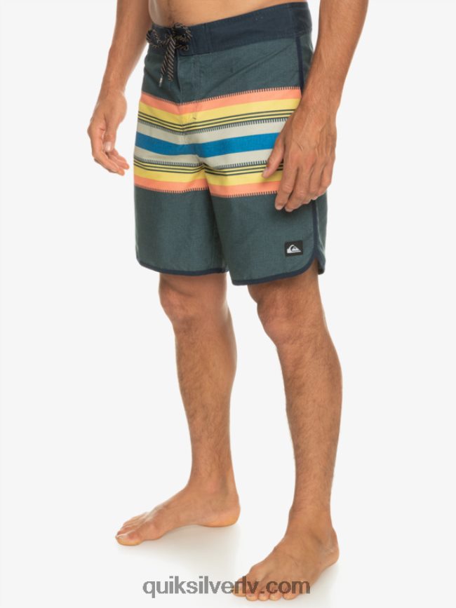 vīriešiem Quiksilver ikdienas ķemmīšgliemene 19 dēļu šorti jūras žakete 88064R768