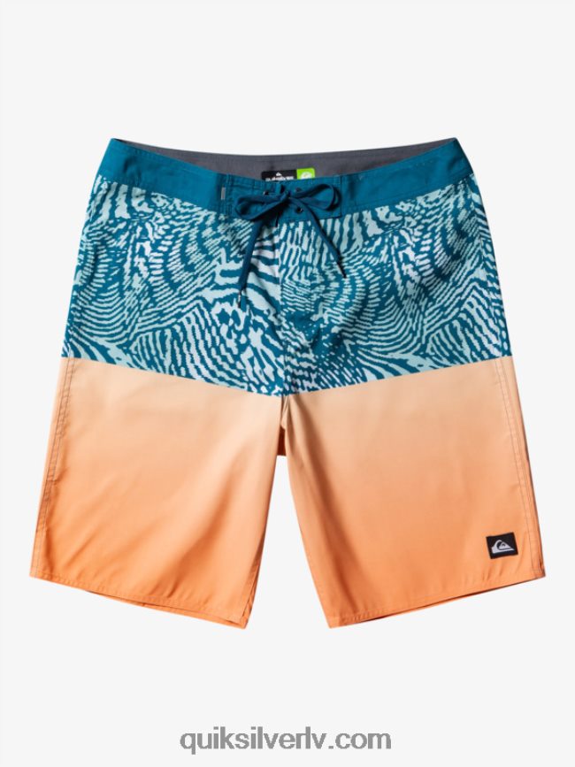 vīriešiem Quiksilver ikdienas iedalījums 20 dēļu šorti marokas zils 88064R668