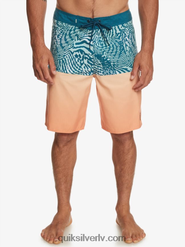 vīriešiem Quiksilver ikdienas iedalījums 20 dēļu šorti marokas zils 88064R668