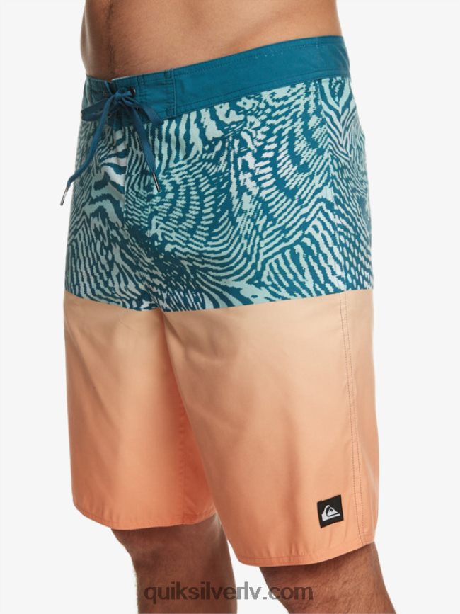 vīriešiem Quiksilver ikdienas iedalījums 20 dēļu šorti marokas zils 88064R668