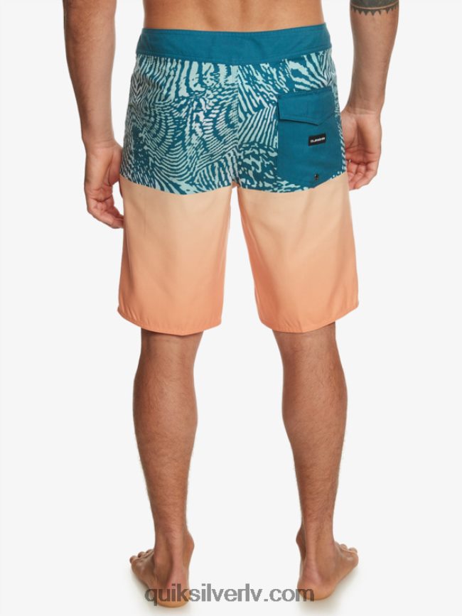 vīriešiem Quiksilver ikdienas iedalījums 20 dēļu šorti marokas zils 88064R668